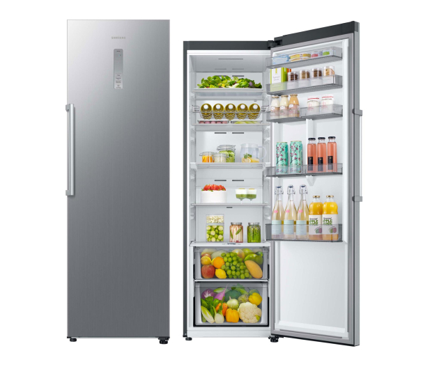 Lodówka Samsung RR39C7BJ5S9 EF Twin No Frost 186cm Srebrna AI 387L - 1306370 - zdjęcie
